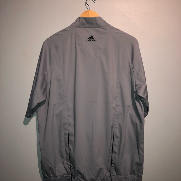 Adidas Golf Short Sleeve Wind Jacket - Picture 2 of 3